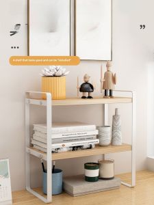 Desktop Computer Monitor Stand Riser Notebook Screen Elevation Desktop Organizer Metal Material Modern Simplicity Design