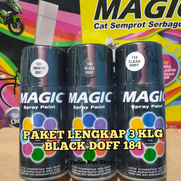 Pilok Pilox Cat Semprot Magic Paket Lengkap 3 Kaleng 300cc Paketan