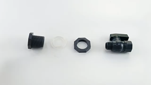 [Seller Center] Faucet Kit Fitting Gardening Supplies Bulkhead Accessories Bucket Spigot Outdoors 1-3/4 Inch Rain Poke For Water Tanks Aquariums Tubs Barrel