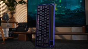 Bàn Phím Cơ Không Dây Leobog AMG65 - 3 Mode - Màn Hình Kép - Pin 8000mah - LED RGB