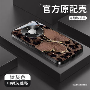 Honor X70 Phone Case New X60Pro Leopard Print Butterfly X50i plus Popular X40 Premium Feel X30 Girl Heart X20 with Lanyard Anti-Fall Glass Shell