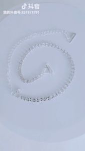 YESHE แฟชั่น สง่างาม คริสตัล พลอยเทียม สายบรา เมทัลลิค บรา ไหล่ อุปกรณ์เสริมชุดชั้นใน ชุบเงิน