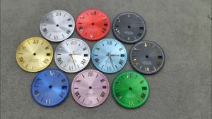 High Quality 28.5mm Dial Fit Watch Automatic Date Window Silver Gold Black Blue Pink Options Aseptic NH35 NH36 4R 7S Movement