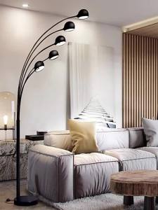 Modern malist floor lamp for living room bedroom mahjong lamp fishing lamp table lamp remote control eye-protecting LED