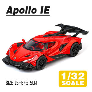 LEO 1:32 Apollo IE Supercar Diecast โมเดล รถอัลลอยด์รถยนต์ของเล่นคอลเลกชันของขวัญสําหรับเด็กชายสาว ของเล่นเด็ก