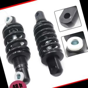 125 8mm Scooter Rear Shock Absorber Black Spring style for China Small Little Citycoco Electric