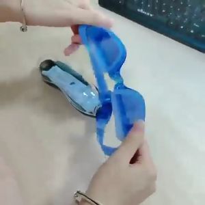 [kèm nhét tai bơi] Kính bơi chống sương mù chống nước mạ điện cao cấp