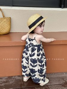 Fadobaby Childrens Clothing Summer Indispensable Sling Series Baby Jumpsuit Baby Outdoor Clothing ~