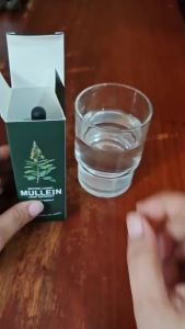 【FDA Approval】60ML Original Mullein Leaf Extract Drops Food Supplement Green Liquid with Chlorophyll