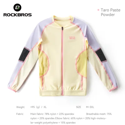 ROCKBROS Trẻ Em thoáng khí nhanh Khô áo đi xe đạp dài tay chống nắng Stretchy Nam Nữ Thanh Niên Xe đạp cân bằng Trượt Băng Hàng Đầu