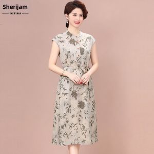 SHERIHAM | Silk Elegant Slimming Conceal Tummy Dress