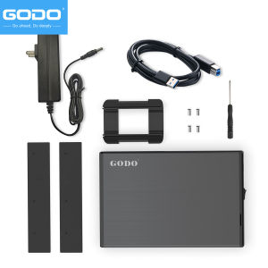 GODO Hard Drive Enclosure Vertical USB 3.0 External Hard Drive Docking for 3.5 inch SATA HDD SSD Aluminum Alloy Drive Case