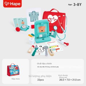 Hape | Bộ Đồ Chơi Bác Sĩ Giáo Dục Vui Nhộn