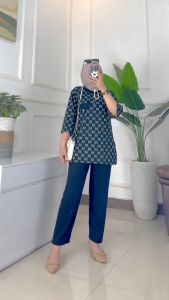 MUMU - GILBY ONE SET Rajut JUmbo LD 120 Kekinian Viral Terbaru Modis Termurah Terlaris bisa COD by Mumu Fashion