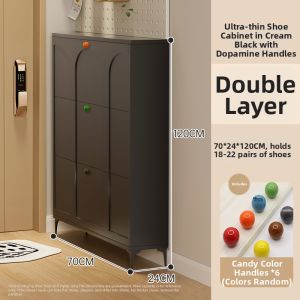 ZHUSHANXIA | Slim Space-Saving Entry Shoe Cabinet