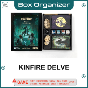 Kinfire Delve Board Game Box Organizer Insert