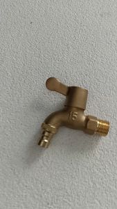 [ VIENA ] Kran Air Tembok / Taman Keran Kamar Mandi Kuningan anti Karat Ukuran 1/2\"