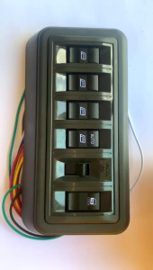 MITSUBISHI PAJERO L047 L049 V32 V33 POWER WINDOW MAIN SWITCH MASTER SINGLE SWITCH SUIS TINGKAP KECIL MR753373