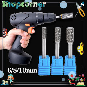 Mata Tuner Porting Besar Bor Ukir Baja Tungsten Burr Cylinder Shape Double Cut Rotary Burr File