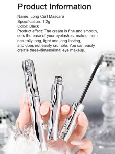 Eyelash Primer Waterproof Long And Curled No Smudging Long-lasting Styling Mascara