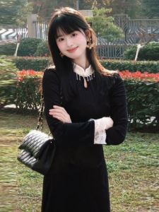 CHANGTONG | New Chinese Style Cheongsam Slim Dress