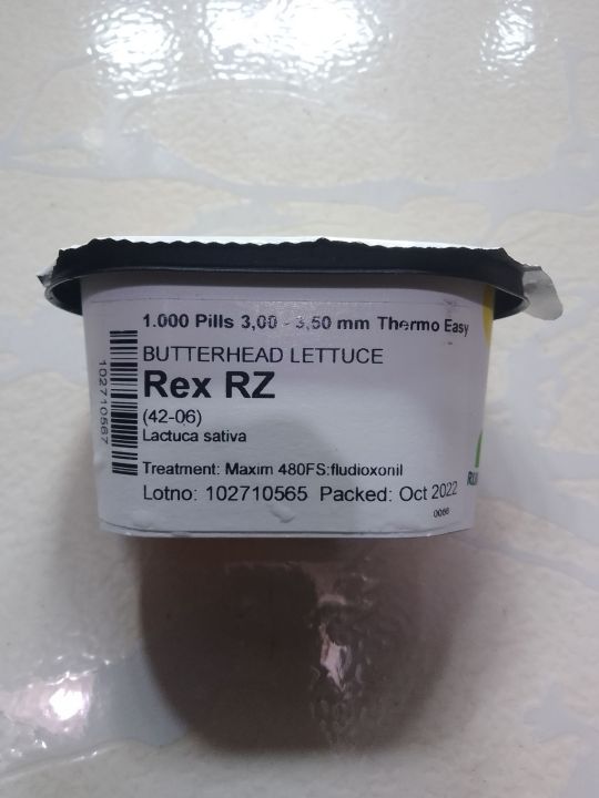 REX RZ BUTTERHEAD LETTUCE SEEDS (1000PILLS)BY RIJK ZWAAN Lazada PH