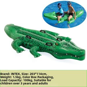 INTEX | Shark Animal Shaped Thick Inflatable Swimming Ring for Both Children and Adults