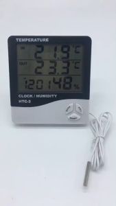 Hygrometer Digital Ruangan & Termometer Digital LCD: HTC2 & HTC-2