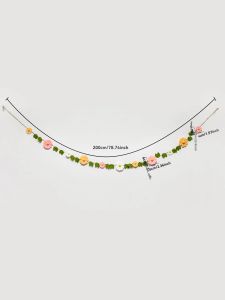 Dây Hoa Cúc Mùa Xuân Trang Trí Bàn Kiểu Boho Đồ Trang Trí Treo Tường Nhiều Màu Sắc Cho Lễ Phục Sinh Đám Cưới Tiệc Tại Nhà