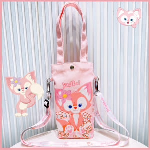 กระเป๋าสะพายข้างแบบสะพายข้างสำหรับเด็กผู้หญิง ปกกระป๋องน้ำรักษาความร้อนสุดน่ารัก ถือได้แบบสะพายไหล่เดี่ยว ปกกระป๋องน้ำ