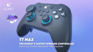Gulikit | GuliKit BLUE Gamepad TT MAX Wireless Controller For Switch 1/2 PC Android iOS With Tension Adjustable TMR Joysticks Anti Drift