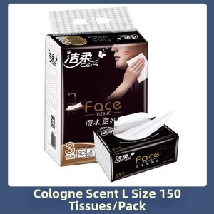 C&S | Cologne Scent Wettable Facial Tissues 130pcs*3 Pack