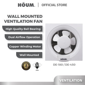 HOUM Wall Mounted Ventilation Fan Exhaust Fan Kitchen Exhaust Kitchen Fan Ekzos Fan