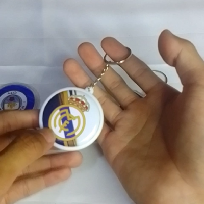 (Min. Order 3) Gantungan Kunci Barca Real Madrid MU Premier League La Liga Bundesliga Serie A UCL