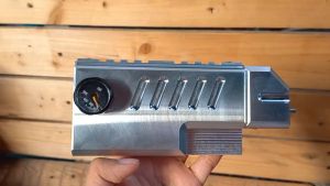 Manchester Slim Tube Top Aluminum Housingh for Airmega 35mm Durable outdoor Gear tools for DIY PROJECTS