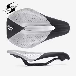 Yên Xe Đạp Wildside MTB - Thoáng Khí Thấm Hút Chống Thấm Nước Mềm Mại Thoải Mái Đệm Mút Có Ray Thiết Kế Rỗng Dùng Cho Xe Đạp Đường Trường Thông Thường.