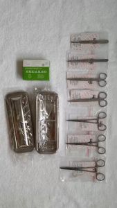 ้HILBRO-DURA-MAGNATE-ชุดเครื่องมือผ่าตัดกลาง 9 ชิ้น - ชุดเครื่องมือสแตนเลสผ่าตัด