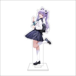 Bandai | 16CM Genshin Impact Anime Cosplay Acrylic Hình Đứng Keqing Vật Trang Trí Sưu Tập Đĩa Dành Cho Người Hâm Mộ Anime Và Cosplay Quà Tặng