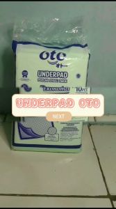 UNDERPAD OTO (1 Bag = 10 pcs) PERLAK ALAS PIPIS / PERLAK ALAS SIZE 60X90CM