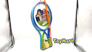Sport Series 2 in 1 Tennis and Badminton Toy Racket Duo Kids Friendly Sports Equipment Outdoor Play Set High Quality Eva Materials