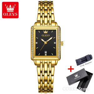 OLEVS | OLEVS 9995 Elegant Quartz Ladies Womens Wristwatces Date Watch for Women Luxury Waterproof Luminous Watches Relojes Para Mujer