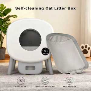 Automatic Cat Litter Box Replace Accessories Soft Fabric Liner Smart Cat Litter Box Accessories Soft Mat Removable Liner