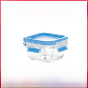 Emsa Food Grade Sealed Glass  Keeping Box Microwave Heating Refrigerator Special Cold Storage Container Set Rectangular Shape