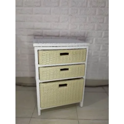 Lemari Laci 2 1 1 Rotan Sintetis