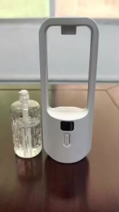 Automatic aromatherapy diffuser for eliminating odors suitable for household use with essential oil for air freshening.