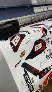 DECAL KAWASAKI KLX BF PAPAN CRF . AJR.RA.042