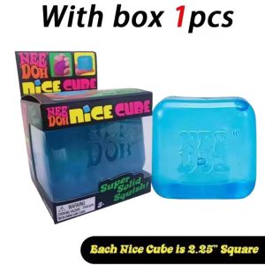 Schylling | Schylling Nice Cube Fidget Squeeze Squishy Toy Slow Rebound Sensory Stress Relief Anti-Anxiety for Kids Adults ADHD