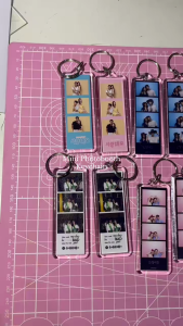 DIY Rectangle 8.3 *3.3 cm Clear Blank Insert Photo Picture Acrylic Keychain