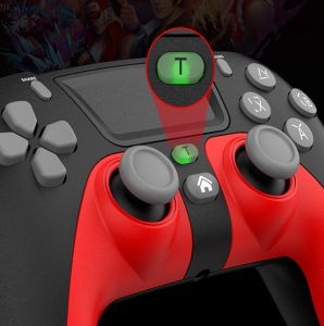 TG P08 Wireless Gaming Controller Type-C Input with Motor & Turbo Vibration for PS 3 PS 4 Android/IOS Switch and PC