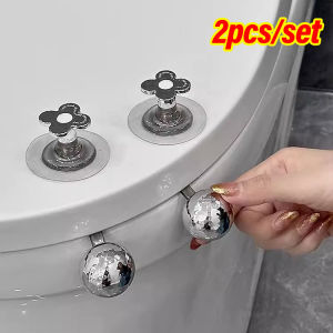Yespery Bệ ngồi toilet nâng lên hình hoa nhà vệ sinh thiết bị nâng phòng tắm không tiếp xúc nắp toilet xử lý WC phụ kiện